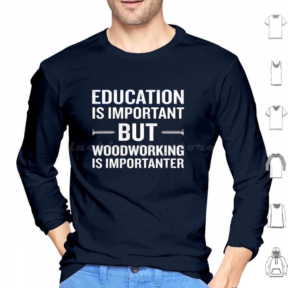 Woodworking Quote - Sweat à capuche pour charpentier avec