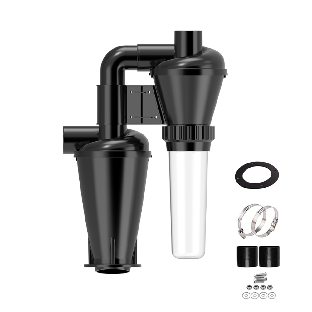 Woodworking Dust Collector - Double Filtration-collecteur de poussière Cyclone, 50mm/2