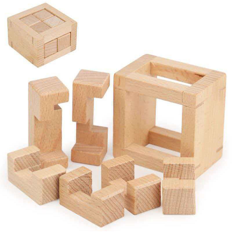 Woodworking Hobby - Puzzles en bois YueYu II, casse-têtes