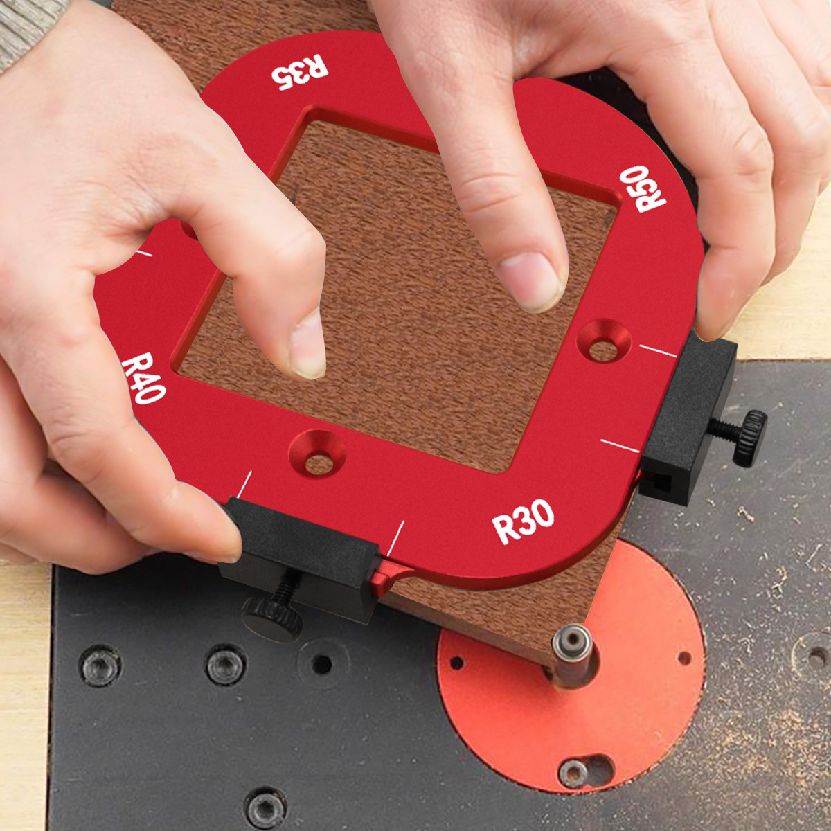 Woodworking Design Software - Kit de gabarits de rayon de