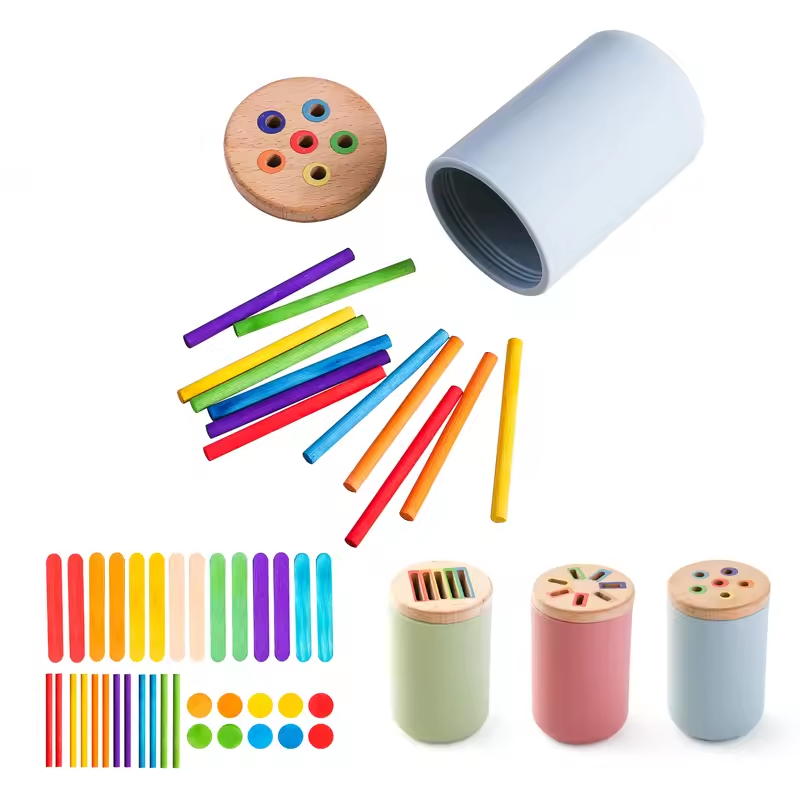 Woodworking Hobby - Jouets en bois Montessori, tri des