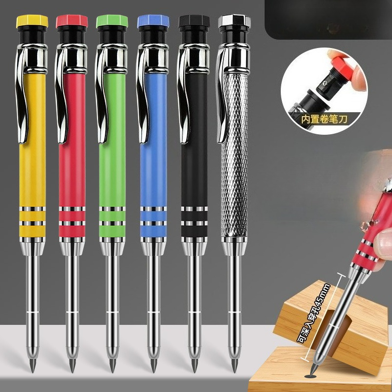 Woodworking Marking Knife - Crayon de charpentier en métal robuste,