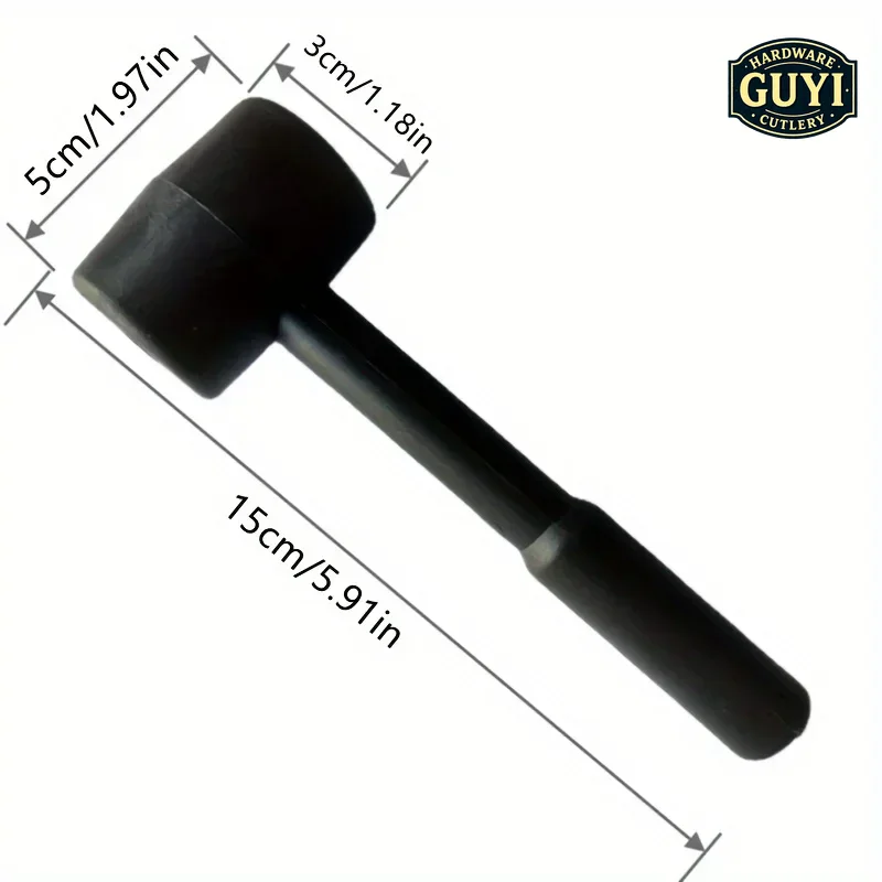 Maillet en caoutchouc noir - o - Woodworking Gift Ideas avis et prix