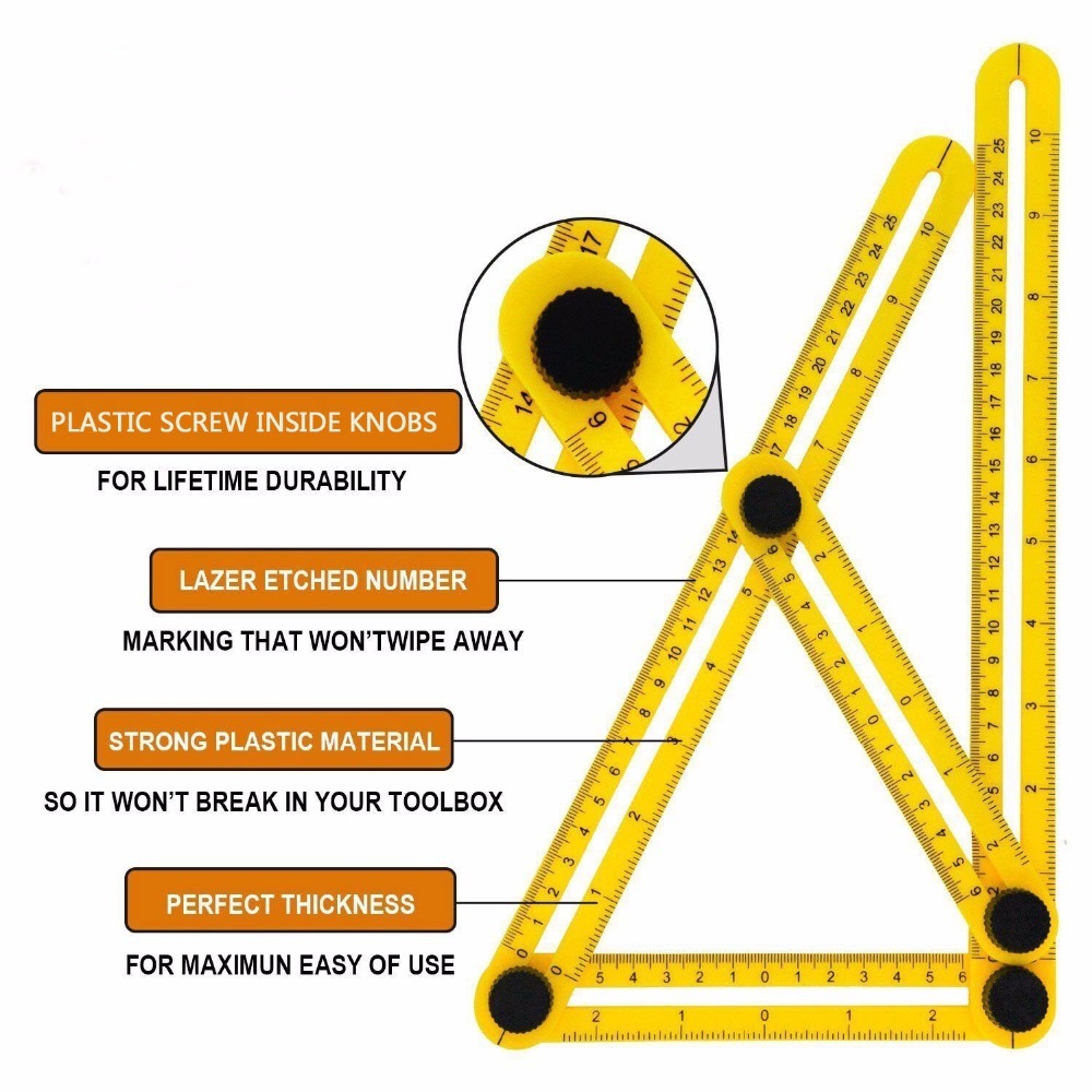 Rapporteur règle multi-angle m - Woodworking Design Software avis et prix