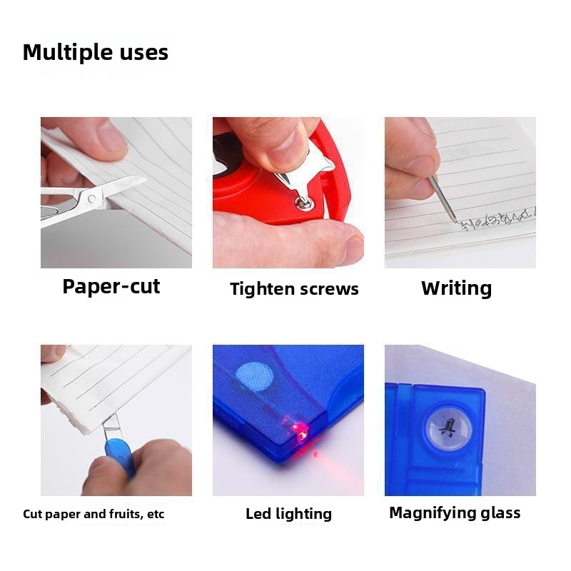 Carte de crédit de poche 12 en - Woodworking Basic Tools avis et prix