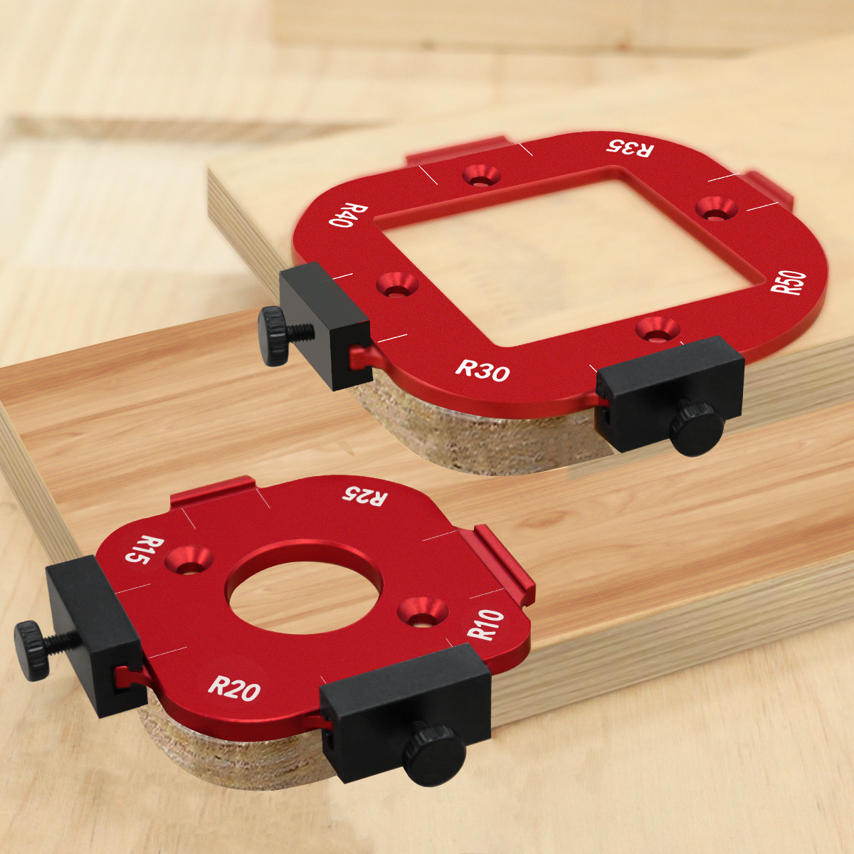 Kit de gabarits de rayon de co - Woodworking Design Software avis et prix