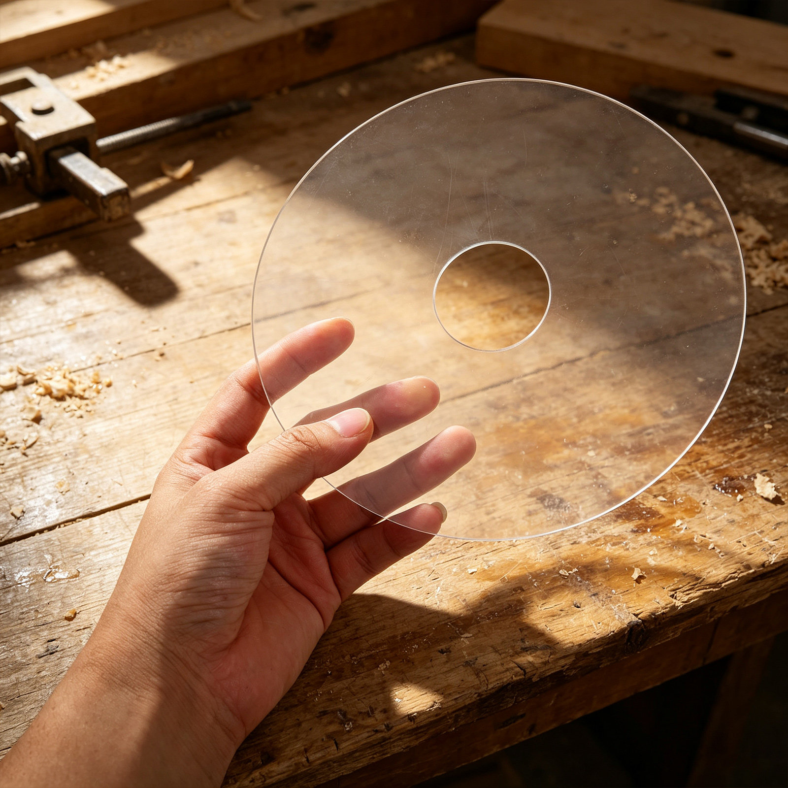 Gabarit de toupie en acrylique - Woodworking Routers avis et prix
