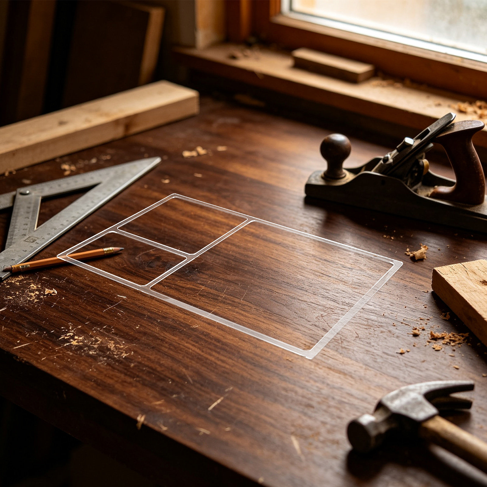 Gabarit de toupie en acrylique - Woodworking Routers avis et prix