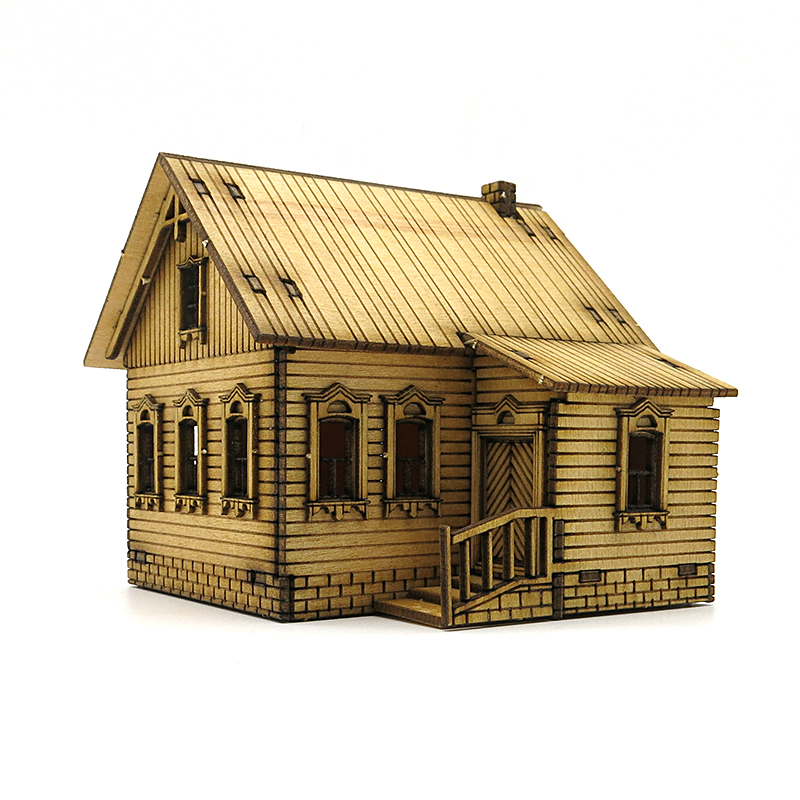 Modèle de maison en bois à ass - Woodworking Hobby avis et prix