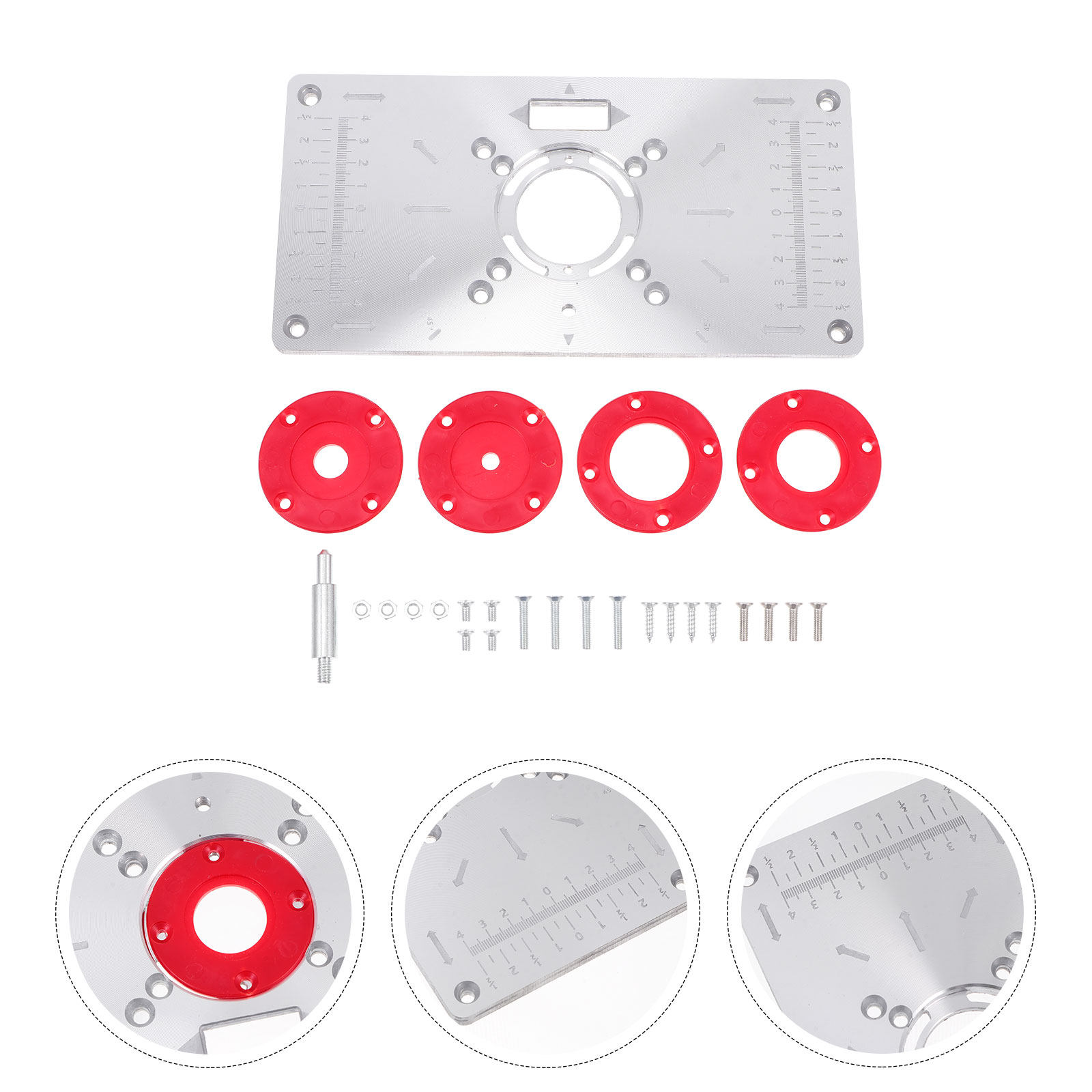 1 jeu de plaques d'insertion p - Woodworking Routers avis et prix
